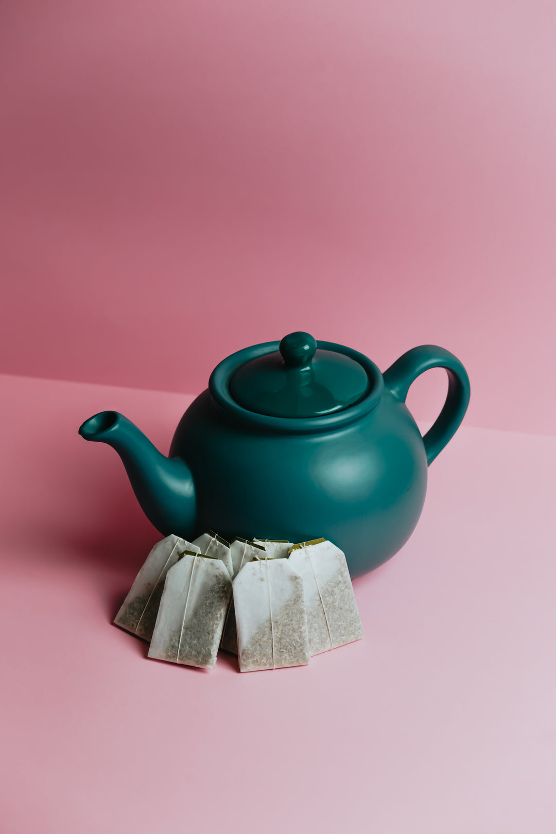 An herbal tea pot